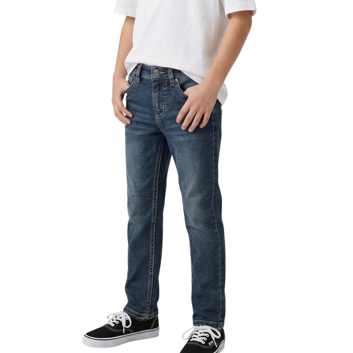 Silver Youth Boys Nathan Skinny Fit Denim Jeans