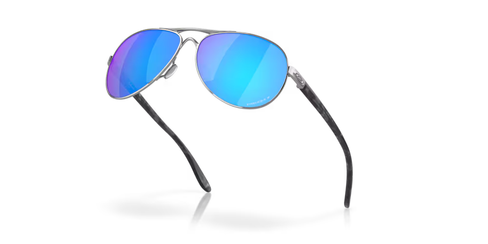 Oakley Women's Feedback Polished Polar Metal Sunglasses