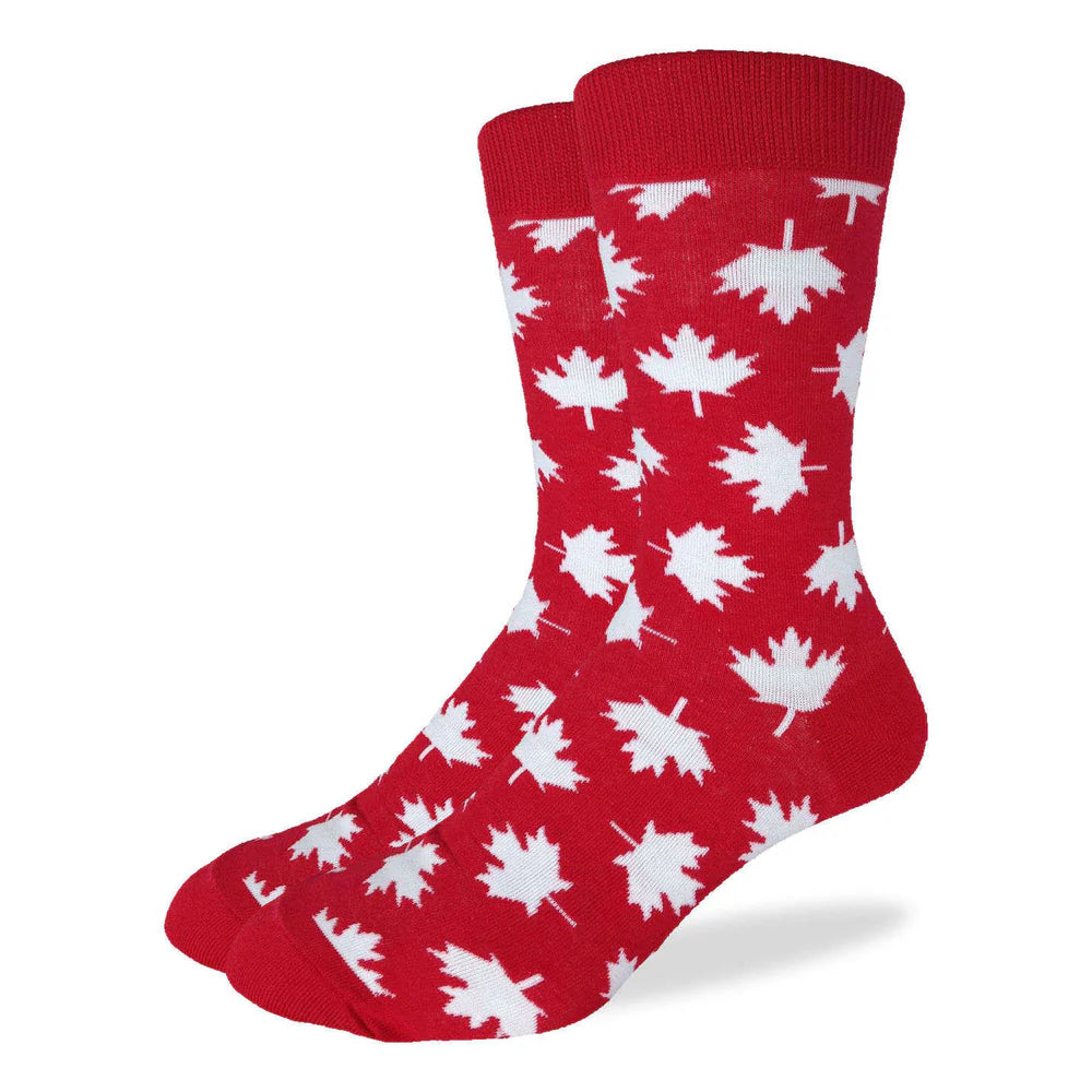 Good Luck Sock Men's Canada Maple Leaf Socks