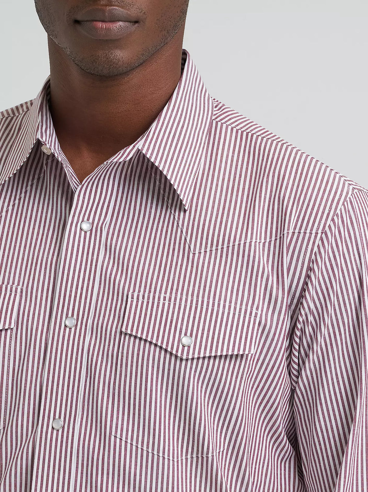 Wrangler Men's Wrinkle Resist Long Sleeve Snap Shirt