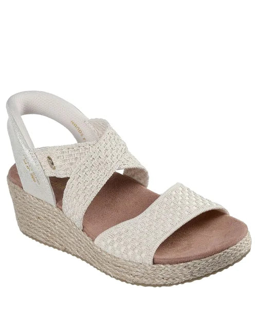 Skechers Women's Slip-ins Beverlee Lux Striking Beauty Sandals