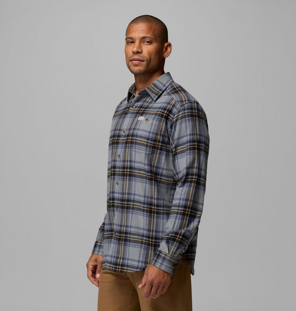 Columbia Men's Cornell Woods Flannel Long Sleeve Shirt
