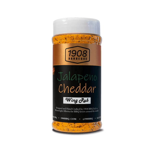 1908 BBQ Jalapeno Cheddar Wing Rub - A&M Clothing & Shoes - Westlock