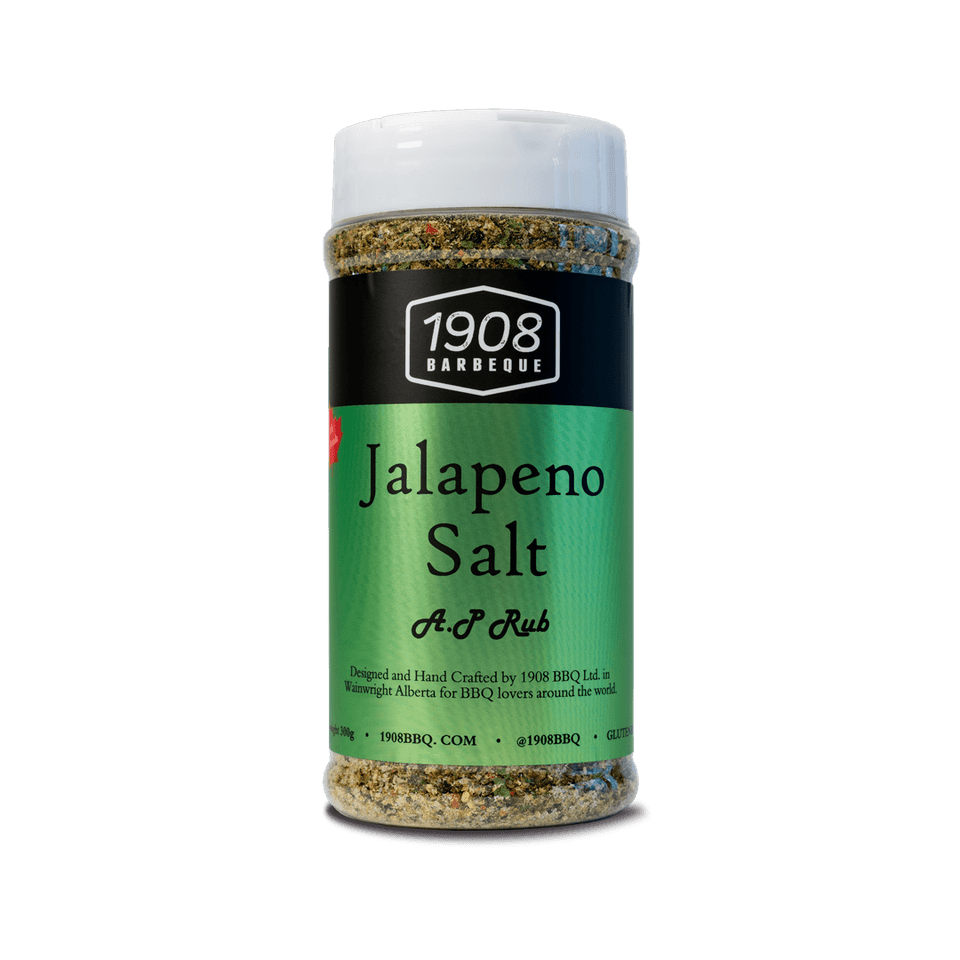 1908 BBQ Jalapeno Salt AP Rub - A&M Clothing & Shoes - Westlock