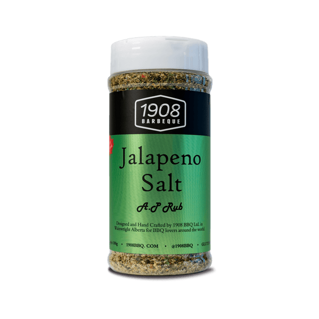 1908 BBQ Jalapeno Salt AP Rub - A&M Clothing & Shoes - Westlock