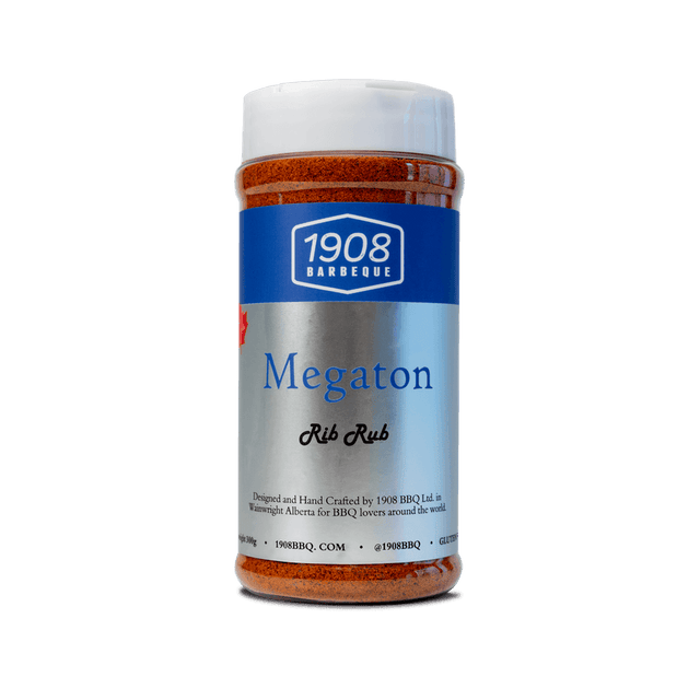 1908 BBQ Megaton Memphis Rib Rub - A&M Clothing & Shoes - Westlock