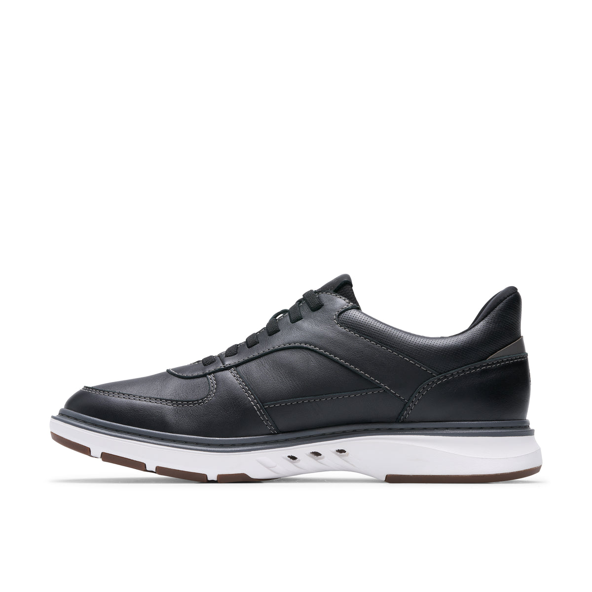 Clarks Men's Un Briley Tie Black Shoes