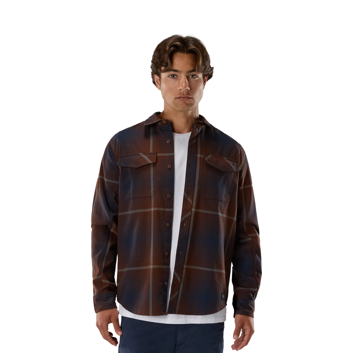 Fox Men's Survivalist Fire Flannel LS Shirt