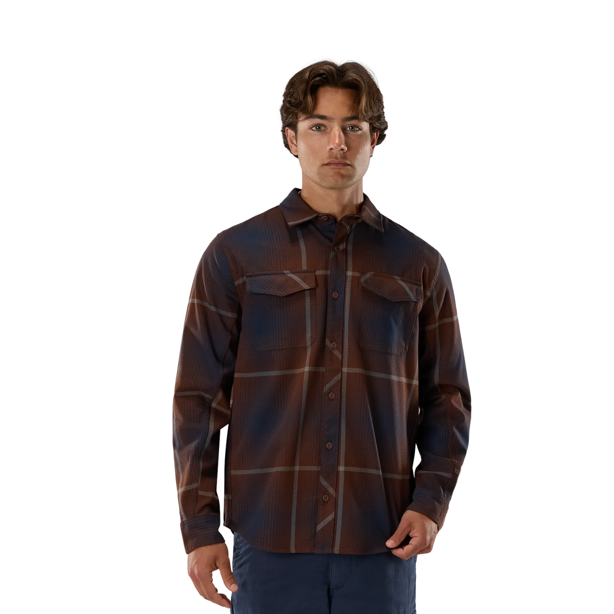Fox Men's Survivalist Fire Flannel LS Shirt