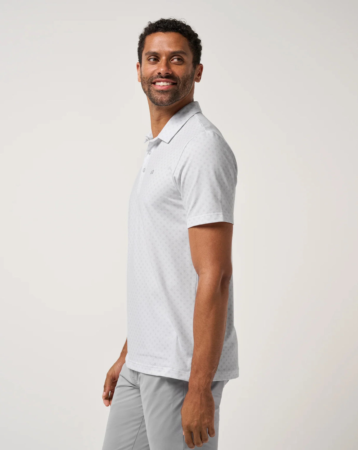 TravisMathew Men's Featherweight Salt Breeze Polo