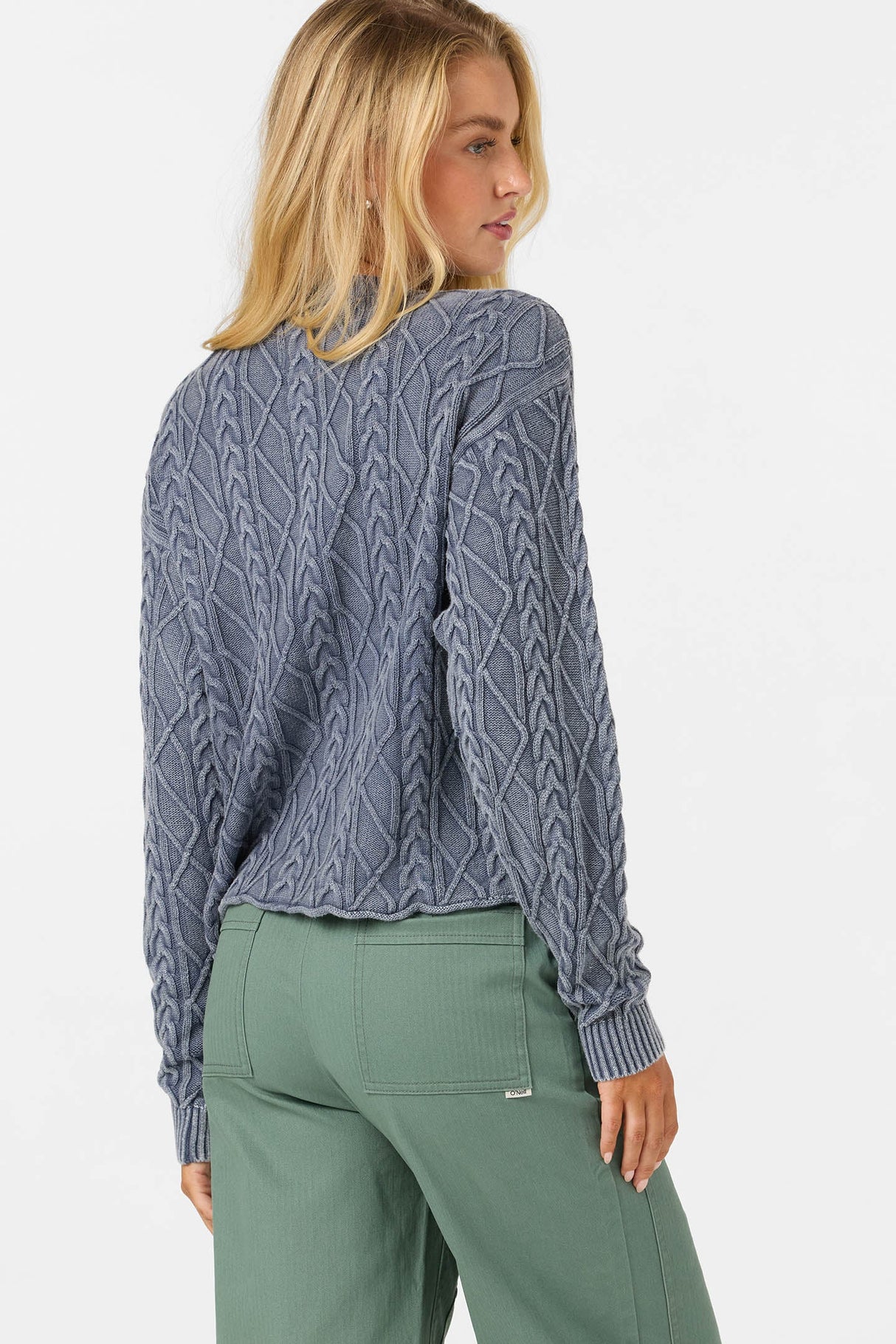 O'Neill Women's OG Misha Cable Knit Sweater