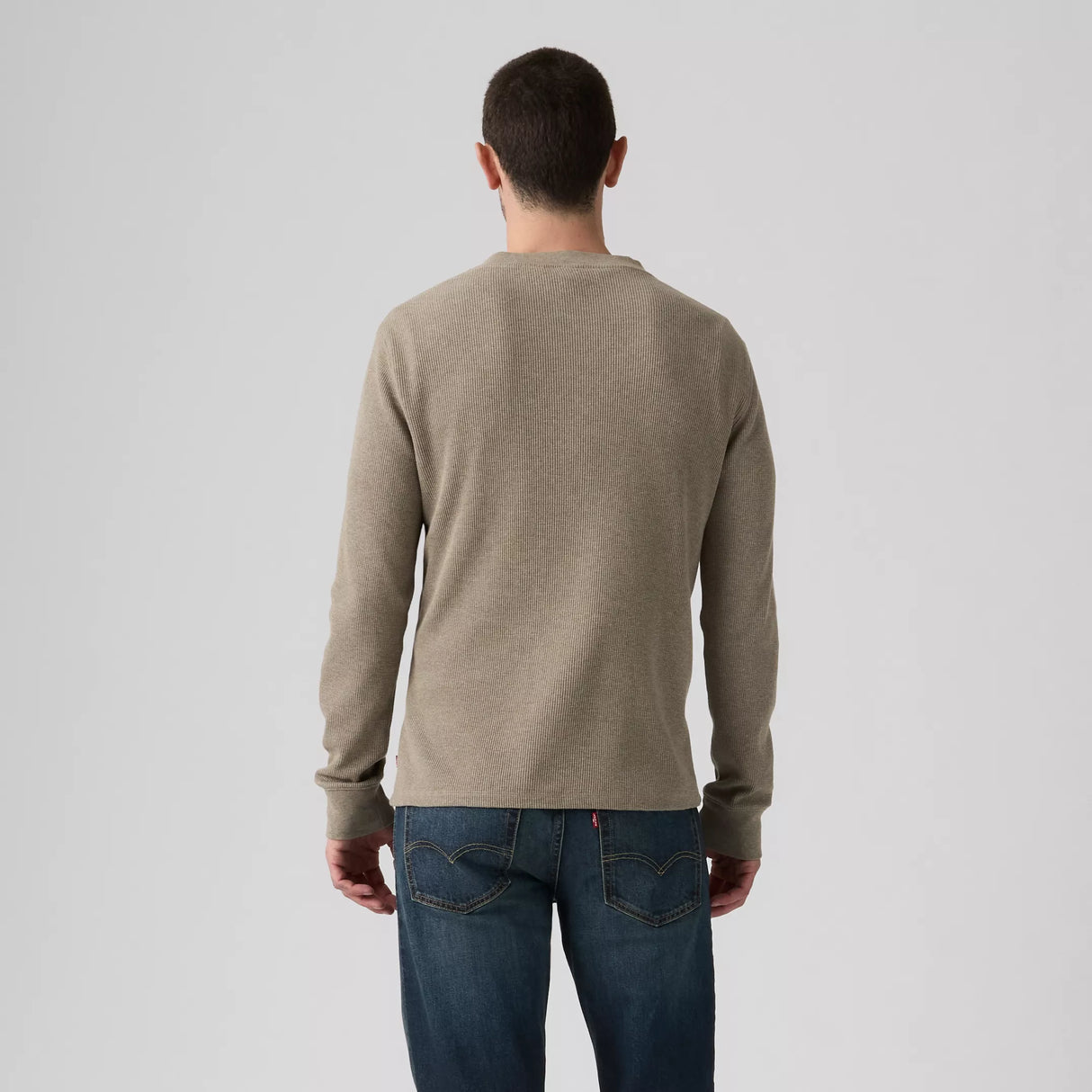 Levi's Men's Long Sleeve Thermal 3 Button Henley