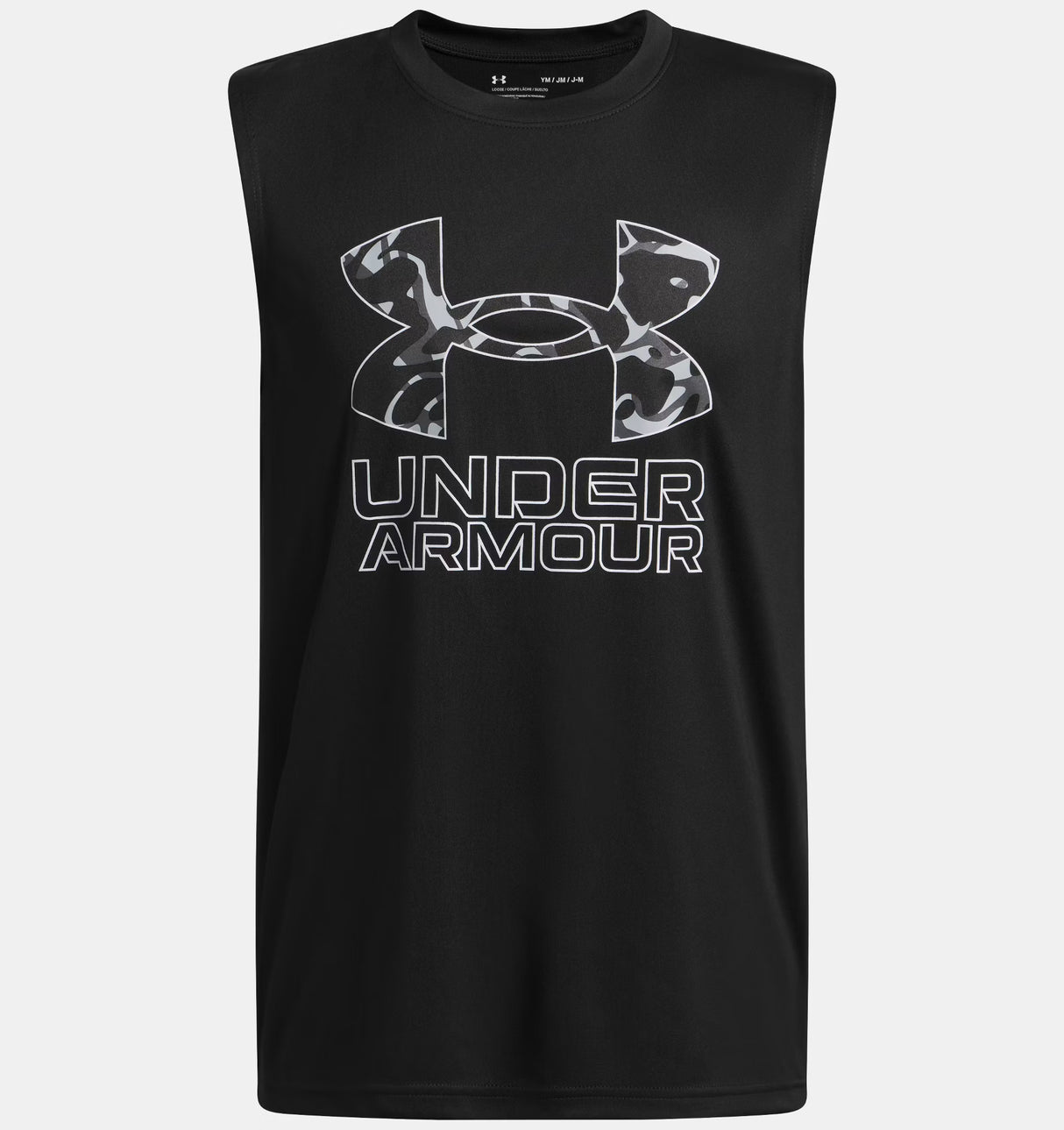 Under Armour Youth Boys Tech Hybrid Print Tank Top