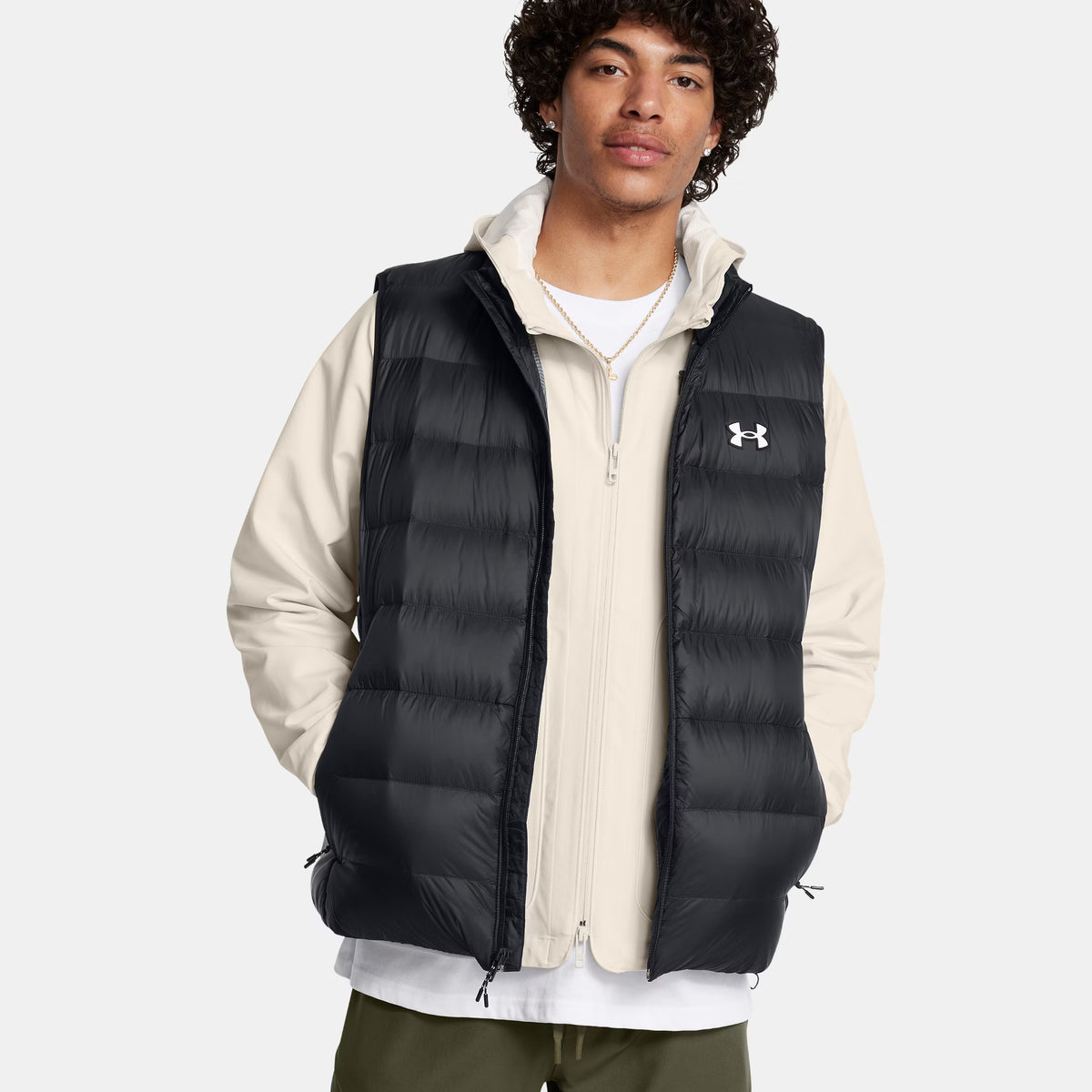 トップス ALOUND VENTILATION NYLON VEST M ALOUND VENTILATION NYLON VEST Mサイズ ネイビー