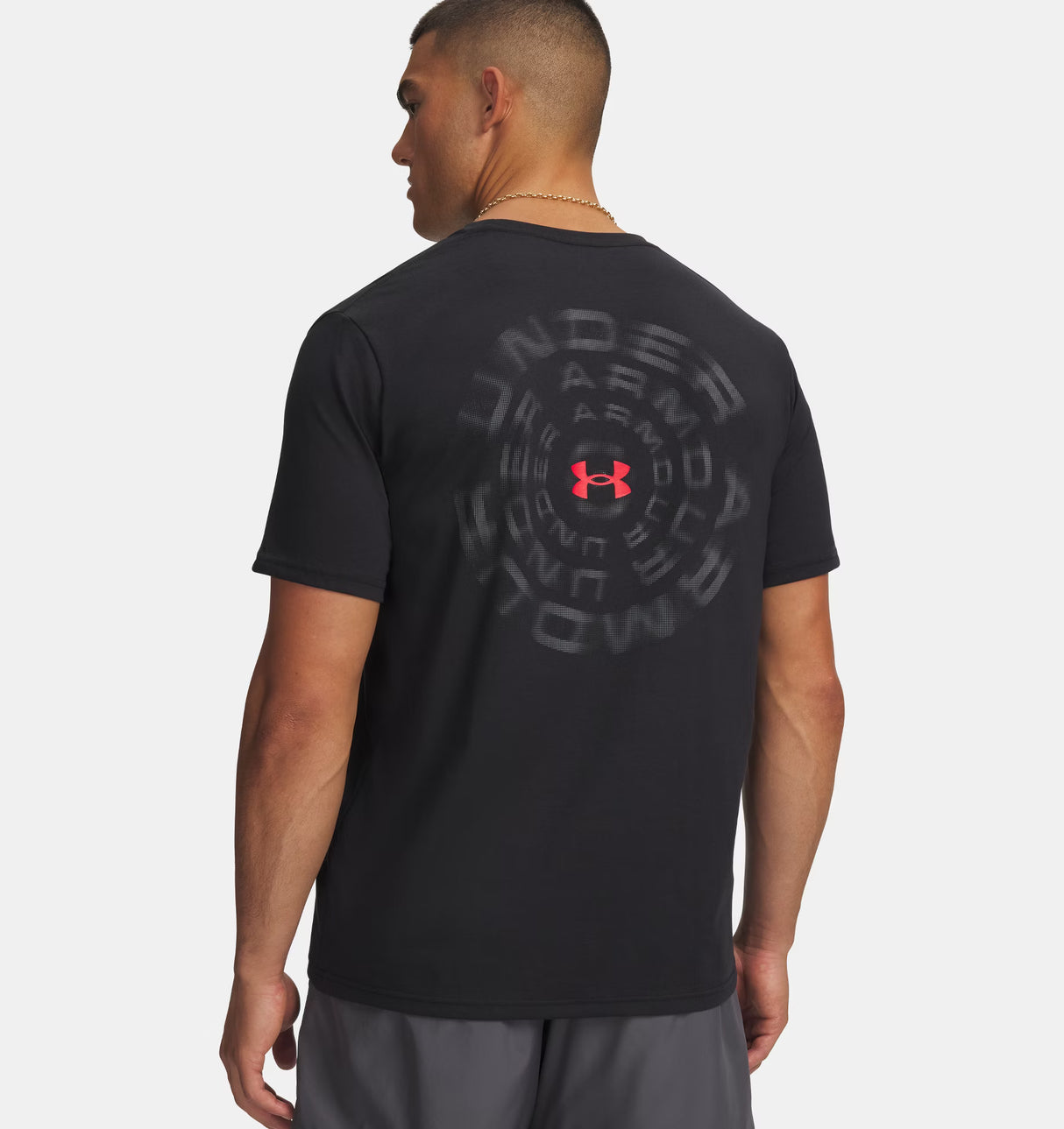 Under Armour Men's Blur Wordmark Short Sleeve T-Shirt - A&M Clothing & Shoes
