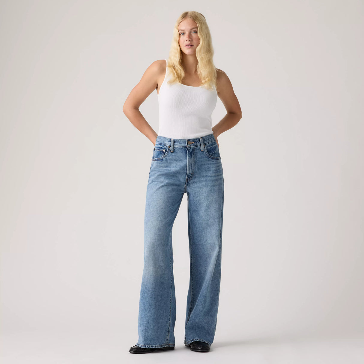 Levi's Women's Cinch Wide Leg Losing My Mind Jeans