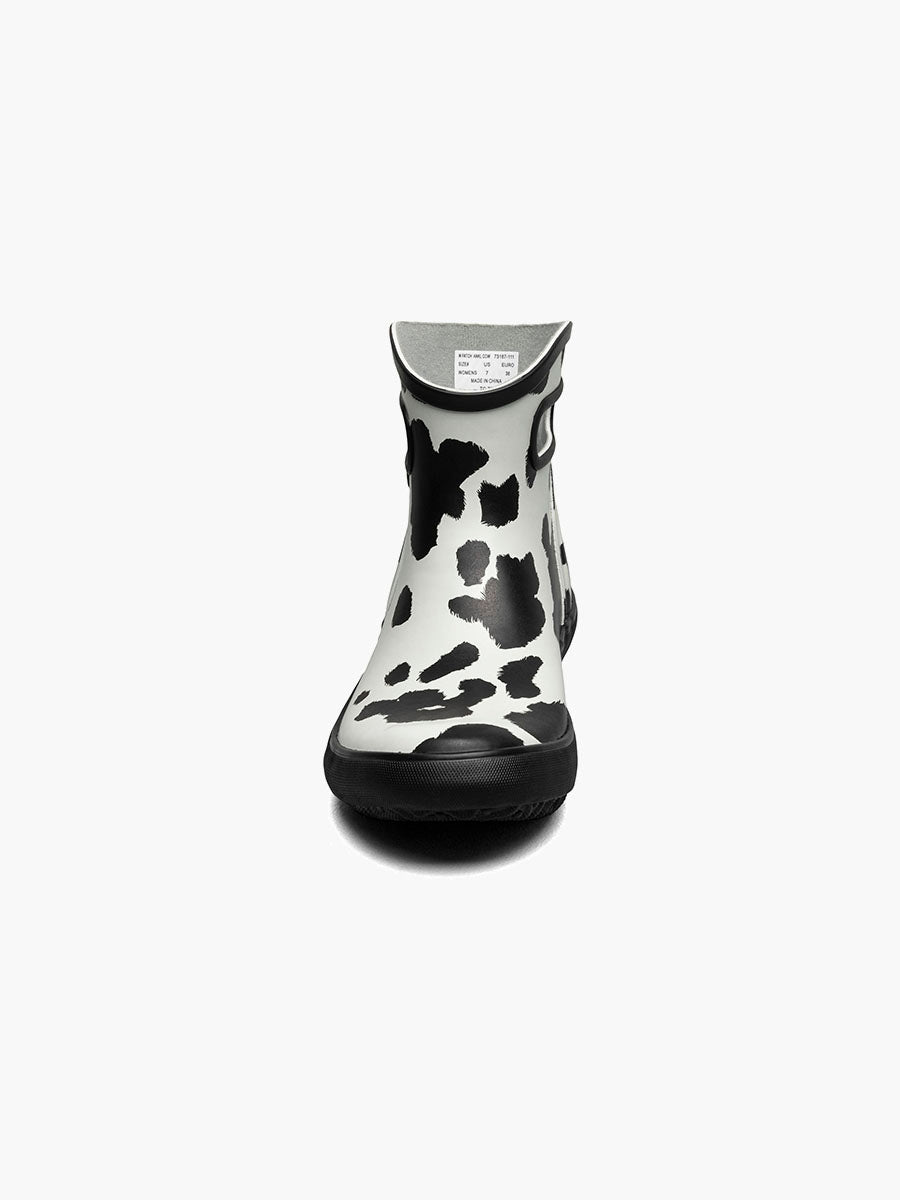 Bogs Women's Patch Ankle Rainboot Cow - A&M Clothing & Shoes