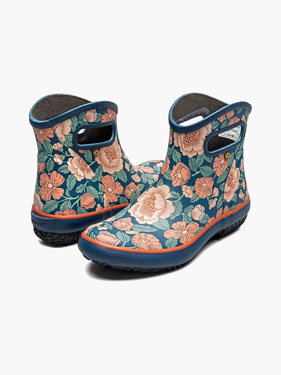 Bogs Women's Patch Ankle Rainboot Floral - A&M Clothing & Shoes - Westlock