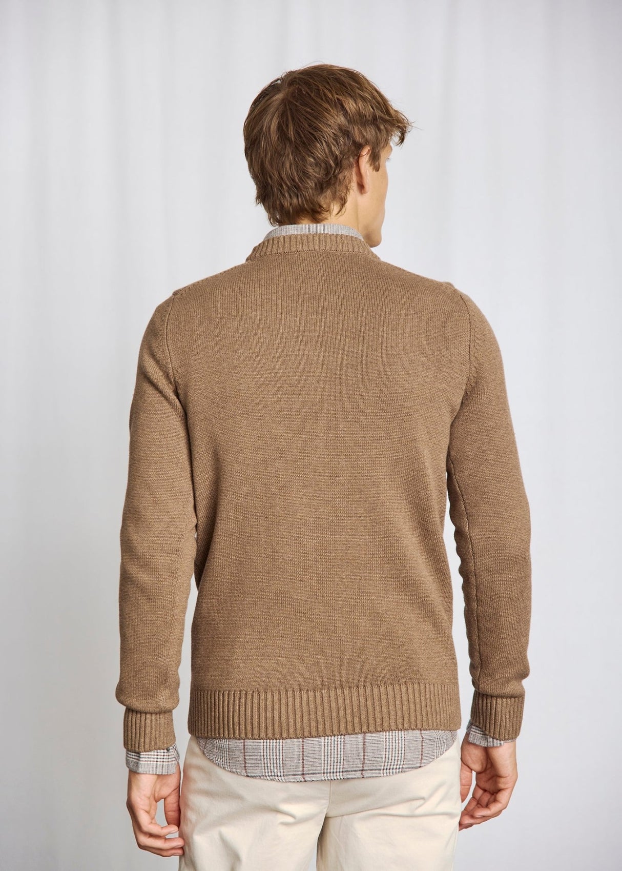 Bruun & Stengade Men's Cotton Crew Sweater - A&M Clothing & Shoes - Westlock