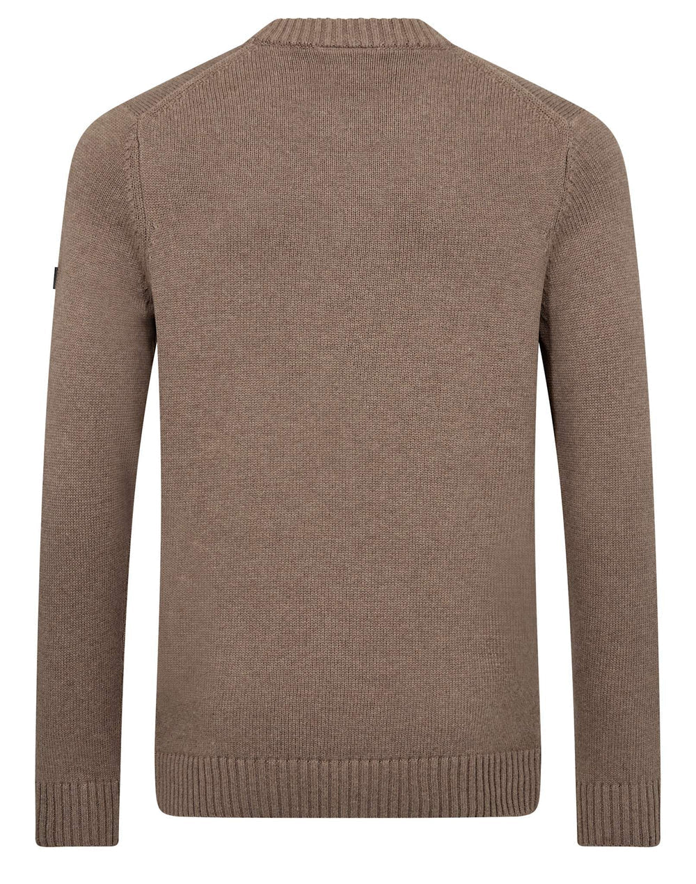 Bruun & Stengade Men's Rapa Regular Fit Knit Sweater - Brown
