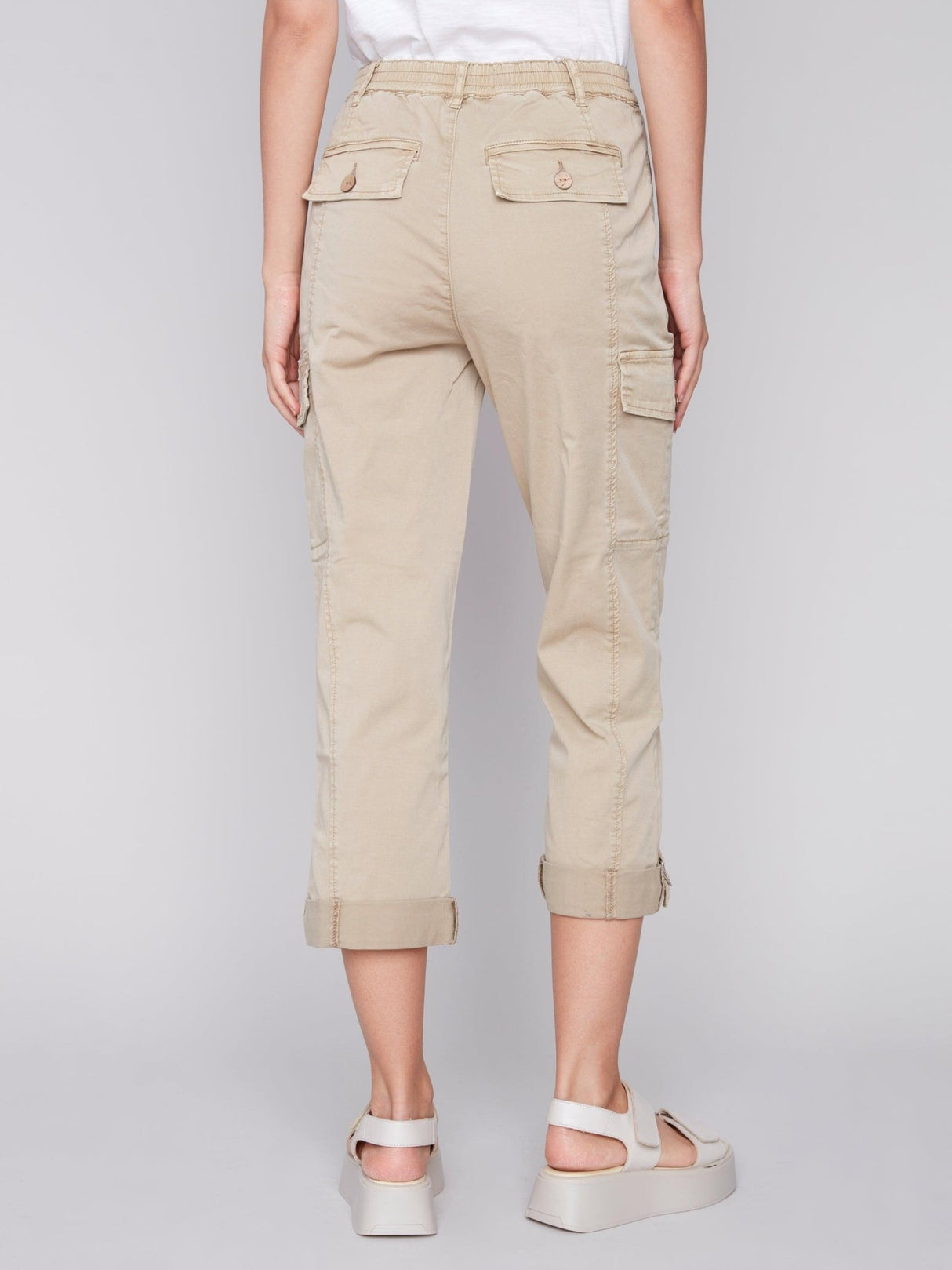 Charlie B Women's Canvas Cargo Pant - A&M Clothing & Shoes - Westlock
