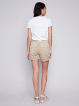 Charlie B Women's Canvas Cargo Short - A&M Clothing & Shoes