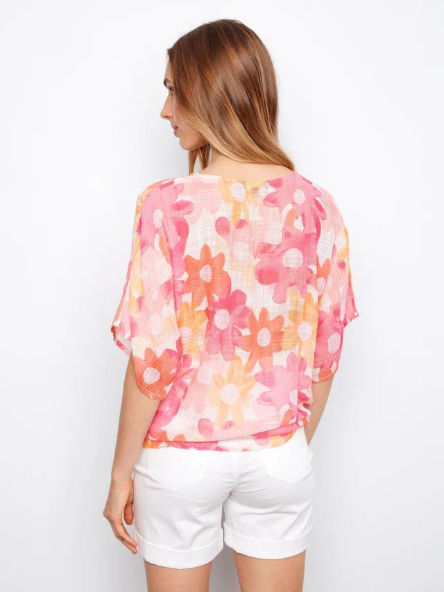 Charlie B Women's Cotton Gauze Blouse - A&M Clothing & Shoes