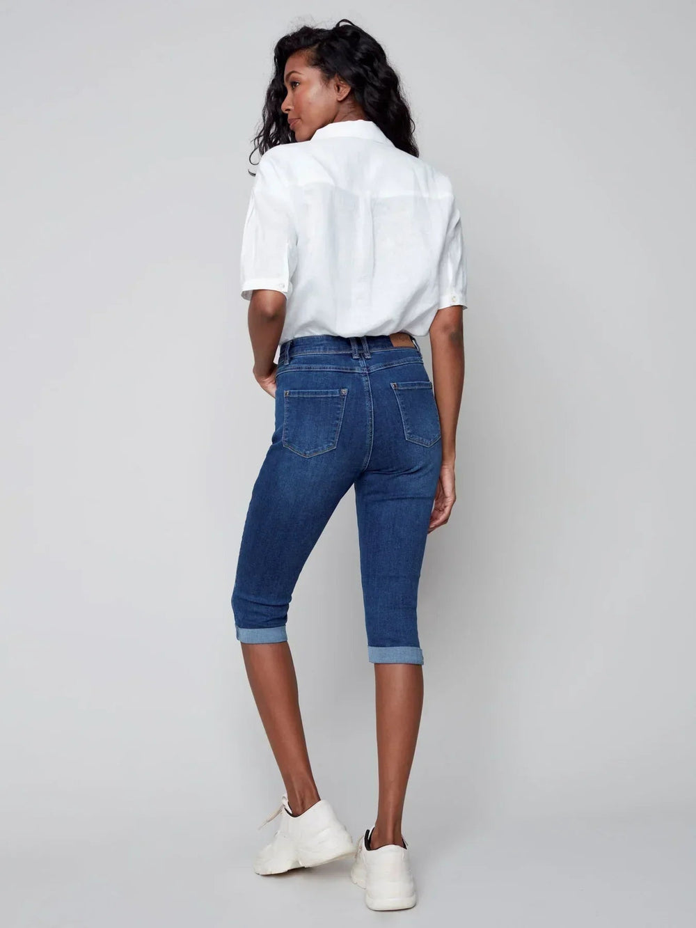 Charlie B Women's Denim Petal Pusher - A&M Clothing & Shoes - Westlock