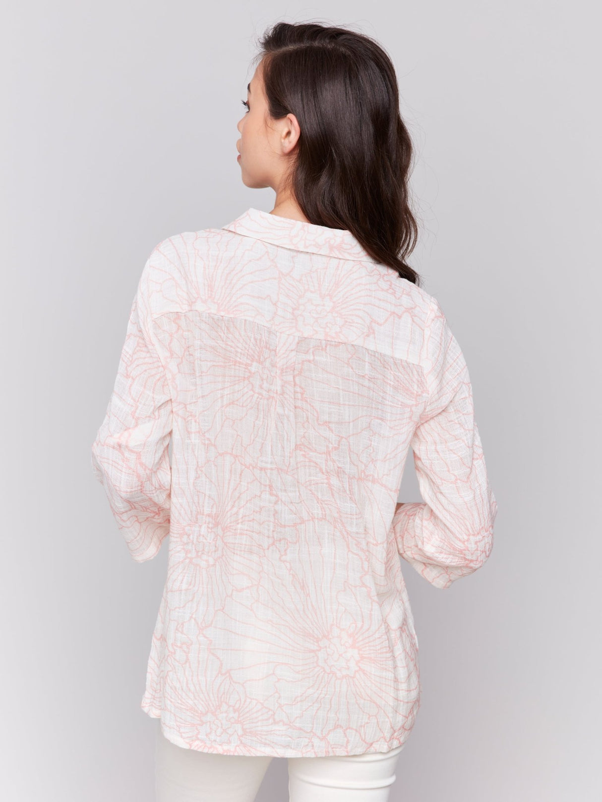 Charlie B Women's Printed LS Shirt - A&M Clothing & Shoes - Westlock