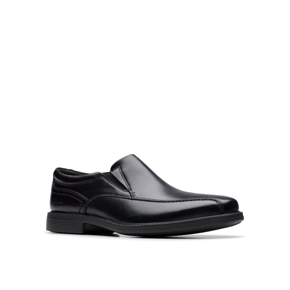 Clarks Men's Dresslite Step Black Leather Dress Shoes - A&M Clothing & Shoes - Westlock