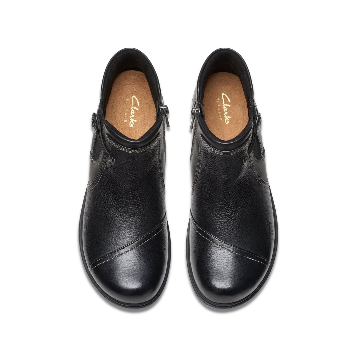 Clarks Women's Certina Joy Leather Boots - A&M Clothing & Shoes - Westlock