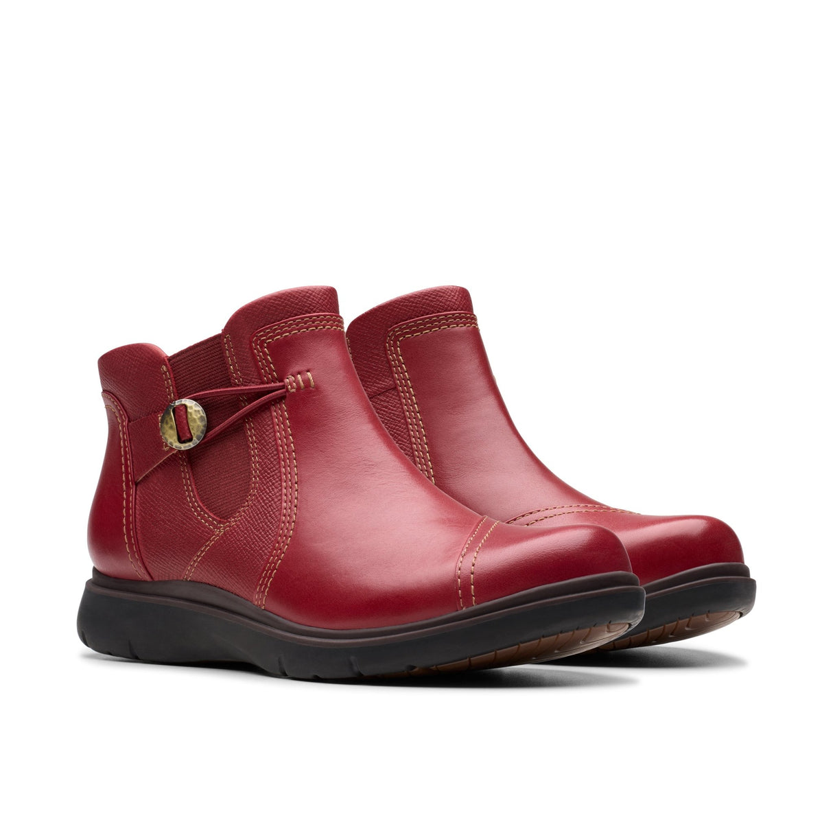 Clarks Women's Certina Joy Leather Boots - A&M Clothing & Shoes - Westlock