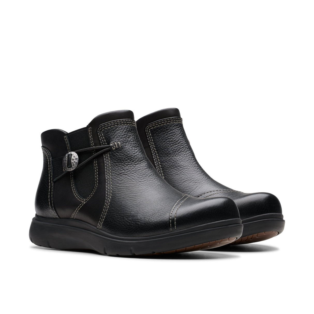 Clarks Women's Certina Joy Leather Boots - A&M Clothing & Shoes - Westlock