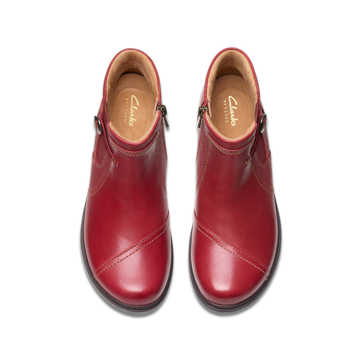 Clarks Women's Certina Joy Leather Boots - A&M Clothing & Shoes - Westlock