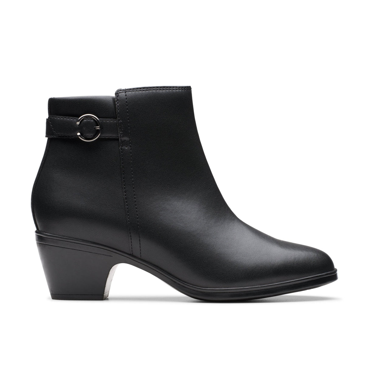 Clarks Women's Emily2 Belle Leather Boot - A&M Clothing & Shoes - Westlock