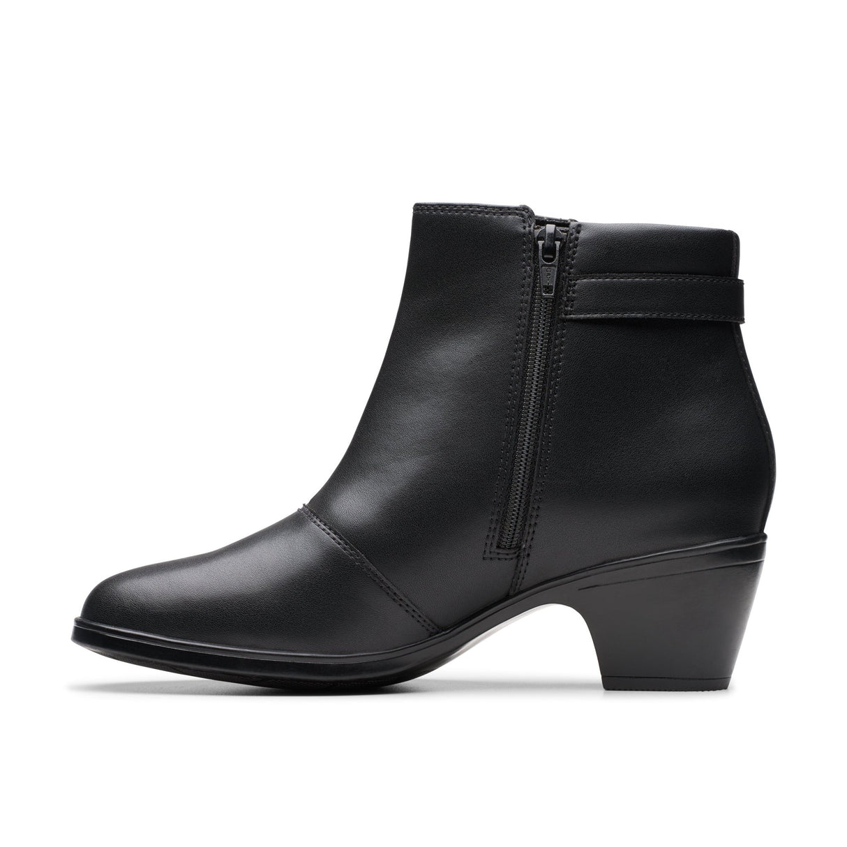Clarks Women's Emily2 Belle Leather Boot - A&M Clothing & Shoes - Westlock