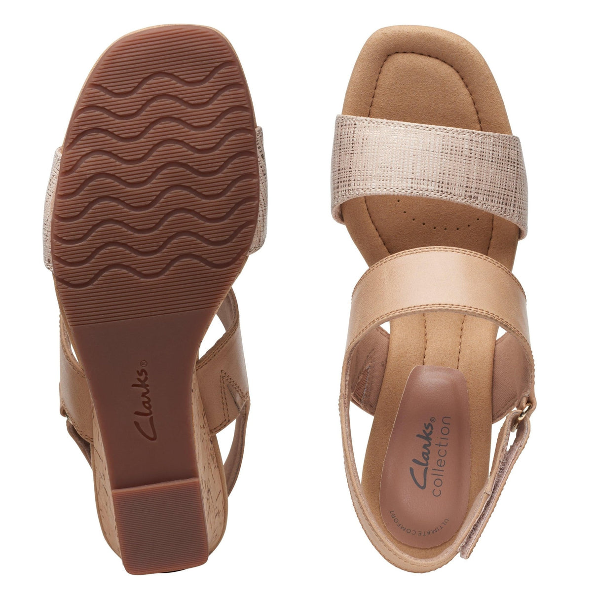 Clarks Women's Kyarra Faye Sandals - A&M Clothing & Shoes - Westlock