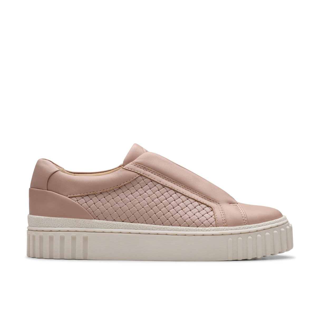 Clarks Women's Mayhill Bay Light Pink Leather Shoes - A&M Clothing & Shoes - Westlock