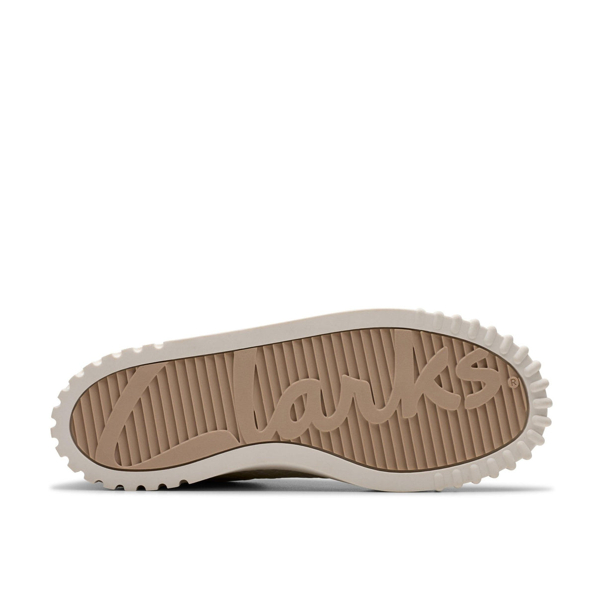 Clarks Women's Mayhill Bay Off White Leather Shoes - A&M Clothing & Shoes - Westlock