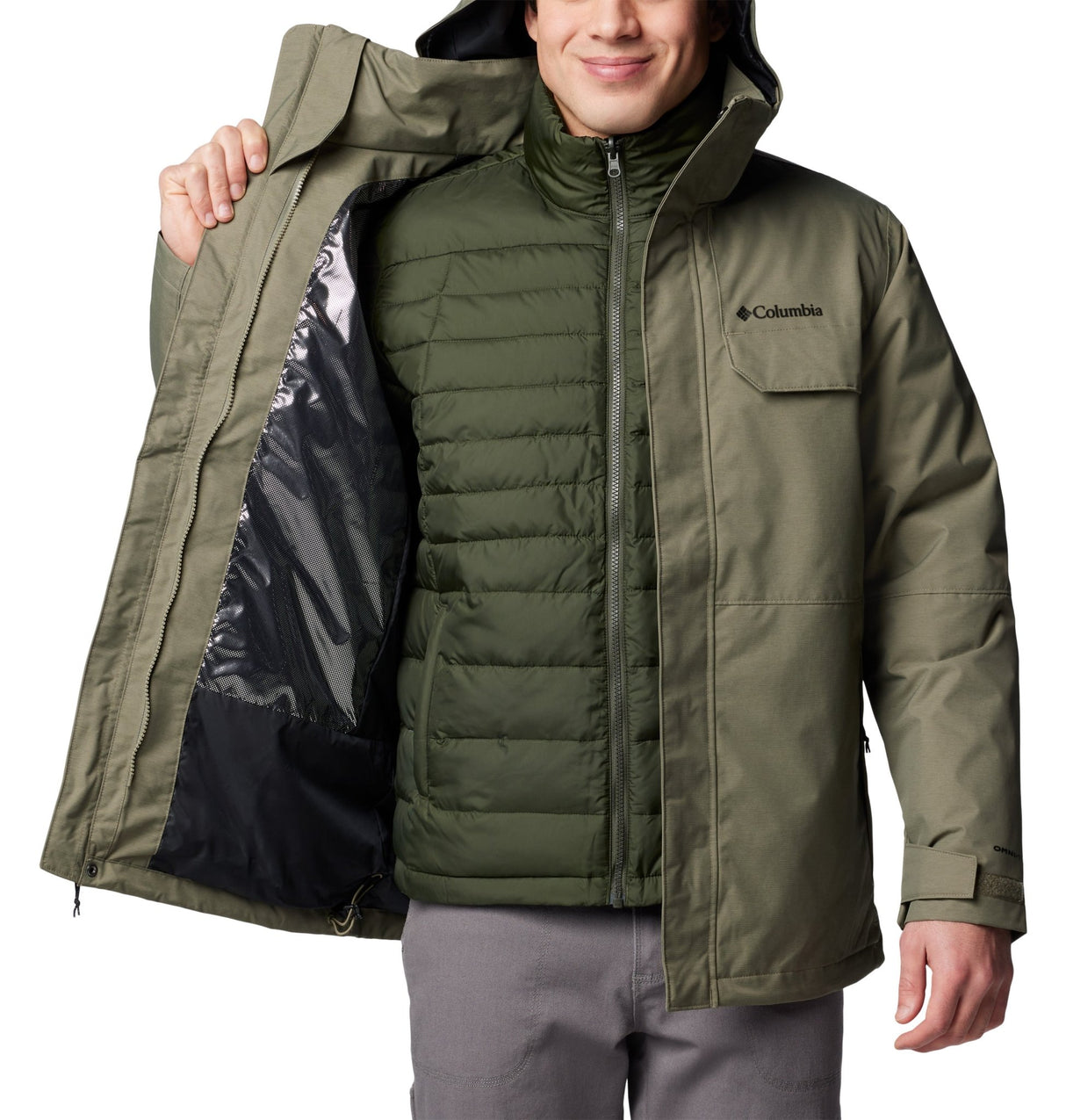 Columbia Men's Cloverdale II Interchange Jacket - A&M Clothing & Shoes - Westlock