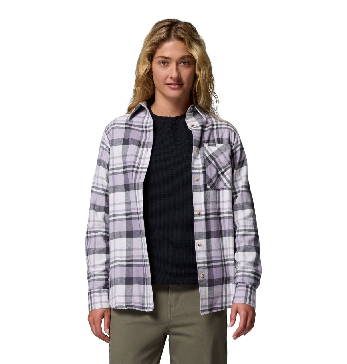 Columbia Women's Calico Basin Flannel Long Sleeve Shirt - A&M Clothing & Shoes - Westlock
