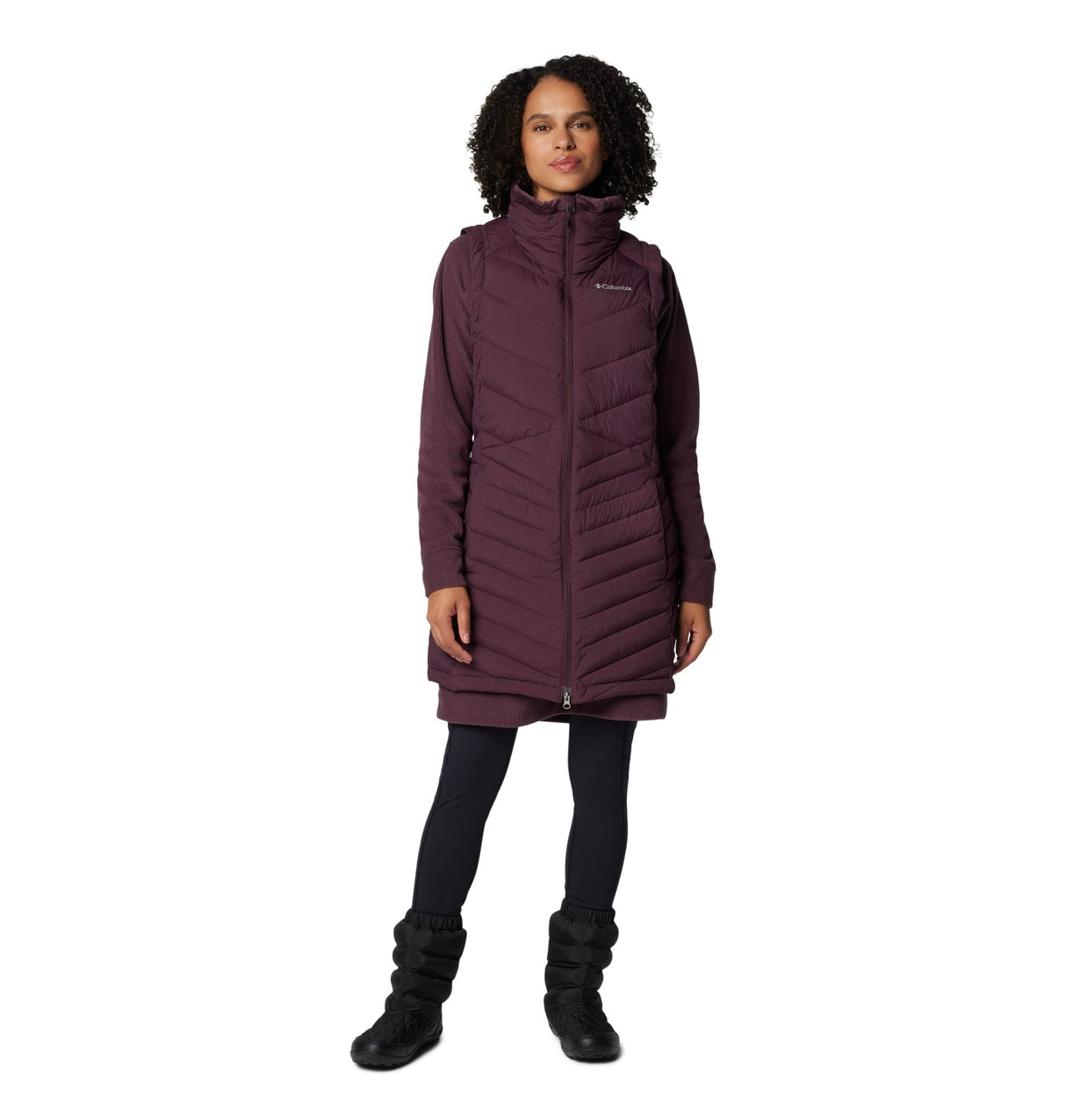 Columbia Women's Joy Peak II Long Vest - A&M Clothing & Shoes - Westlock