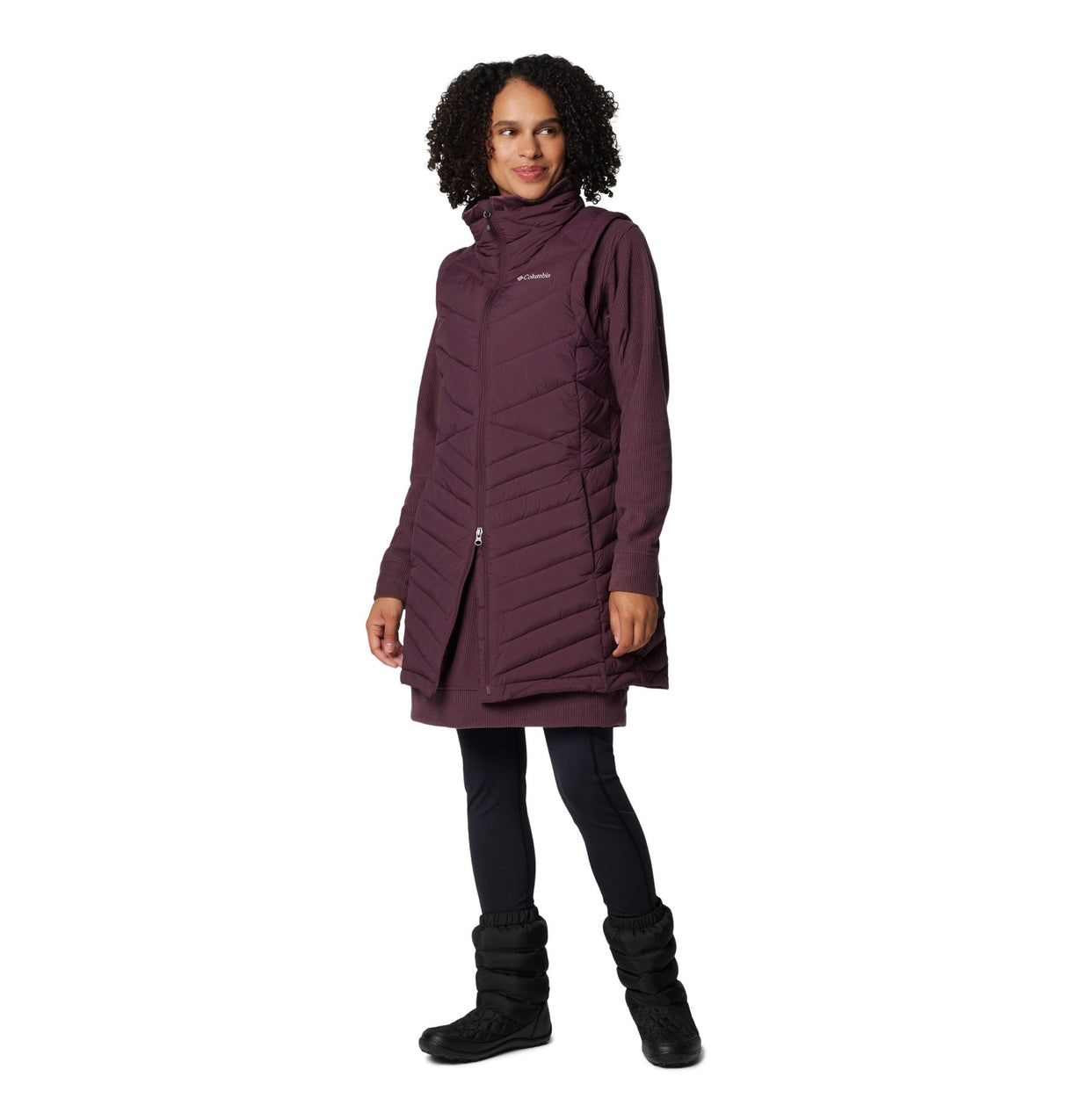 Columbia Women's Joy Peak II Long Vest - A&M Clothing & Shoes - Westlock