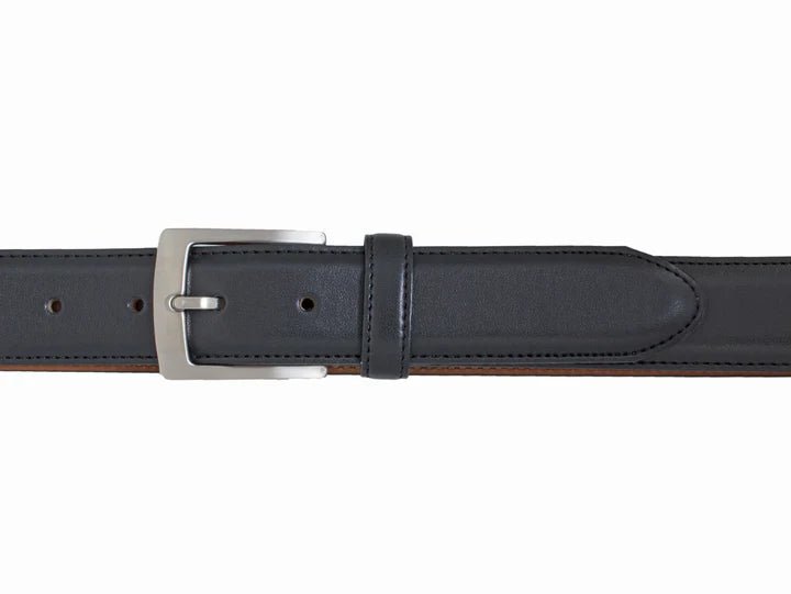 Custom Leather Men's Stitched Leather Belt - A&M Clothing & Shoes - Westlock