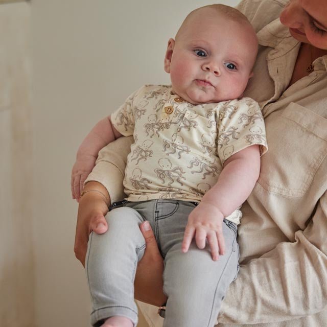 Dirkje Baby Boys Knitted Jeans - A&M Clothing & Shoes - Westlock