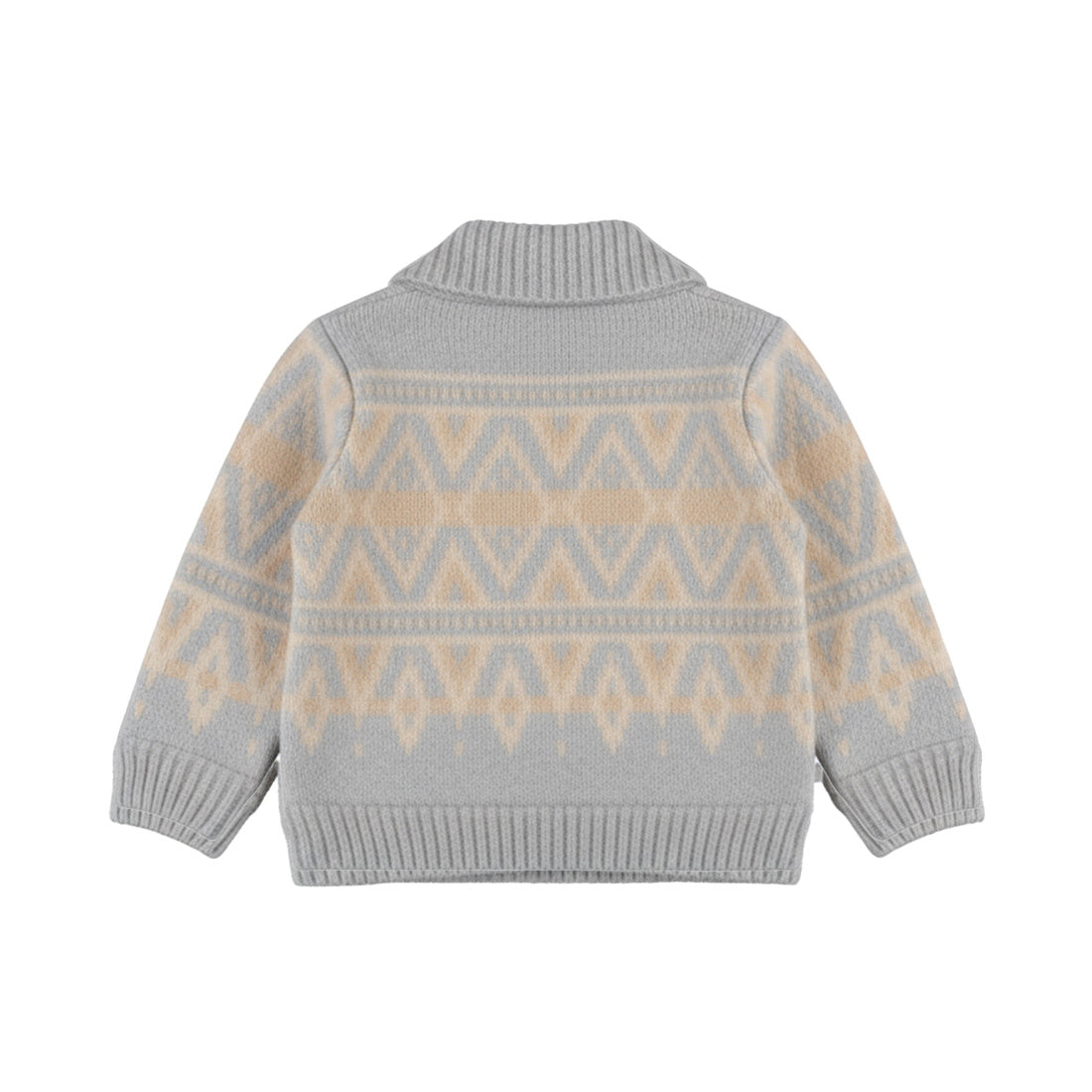 Dirkje Baby Boys Button-Up Cardigan - Harbour Mist