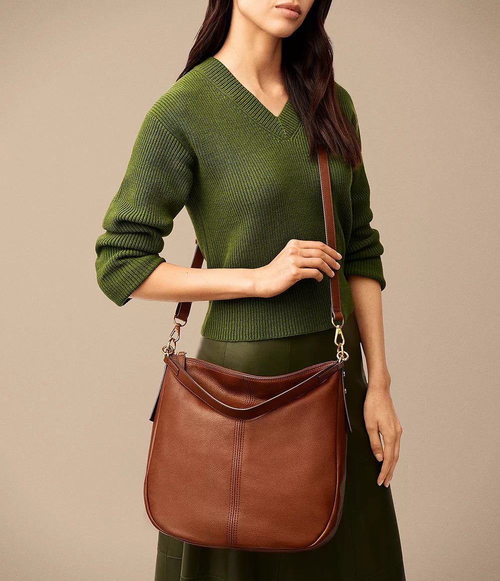 Fossil Women's Jolie Leather Hobo Bag - A&M Clothing & Shoes - Westlock