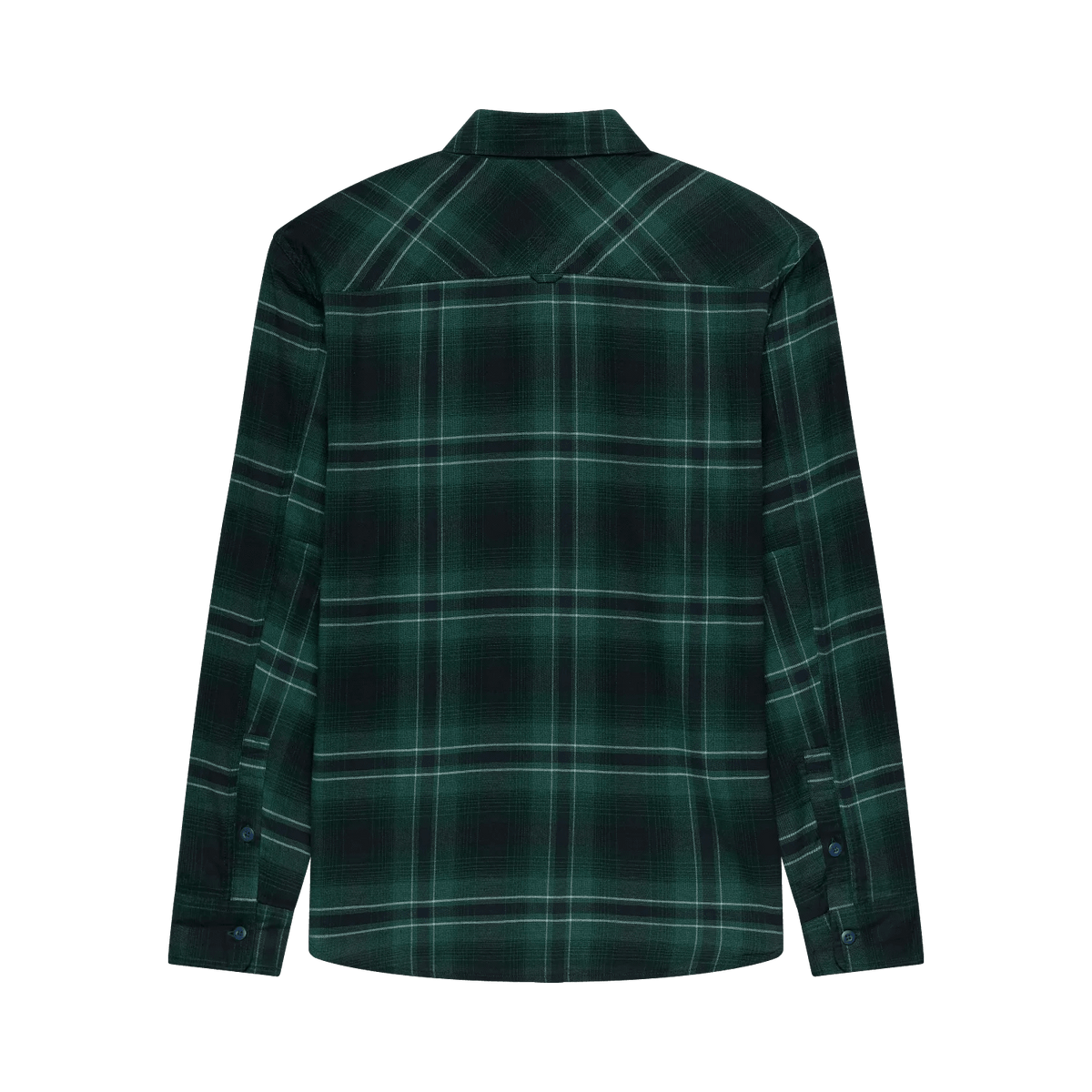 Fox Men's Survivalist Stretch Flannel LS Shirt - Dark Green