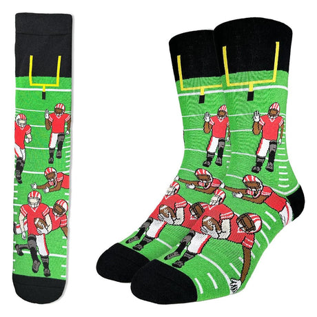 Good Luck Sock Football Red - A&M Clothing & Shoes - Westlock