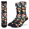 Good Luck Sock Men's Mushrooms Socks - A&M Clothing & Shoes - Westlock